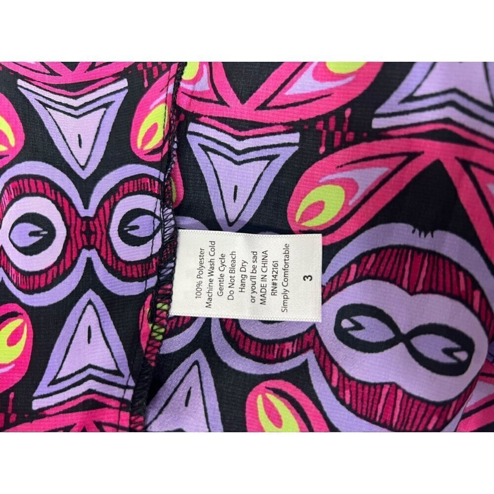 LuLaRoe Women's Purple Cardigan - Picture 4 of 4